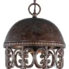 Designers Fountain Amherst 10" Hanging Lantern, Burnt Umber