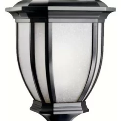 Kichler Salisbury One Light Black Painted Post Light
