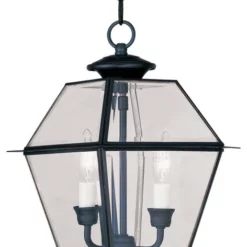 Livex Lighting Inc. Westover Outdoor Chain-Hang Light, Black