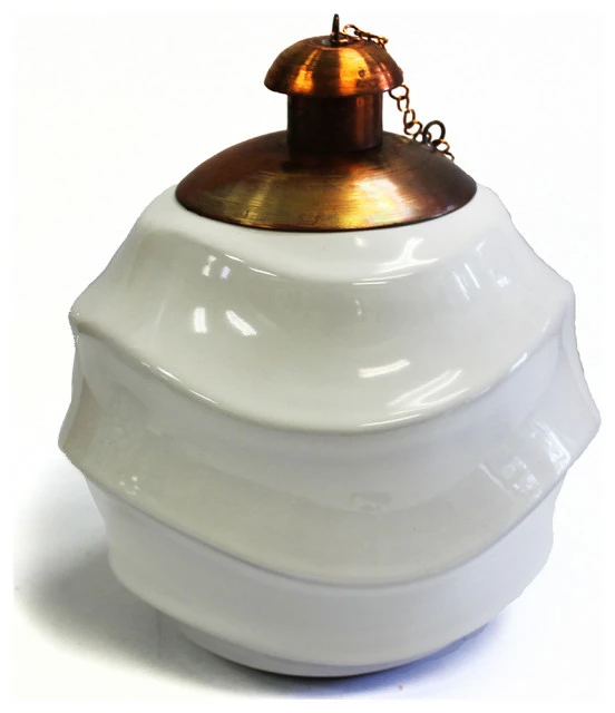 Tierra Fina Minimalist Wave Table Top Torch, Made In Mexico 1 Tierra Fina Minimalist Wave Table Top Torch, Made In Mexico