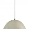 Trade Winds Lighting Trade Winds Carson Concrete Pendant Light In Matte Black