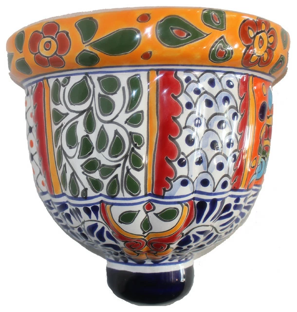 Tierra Fina Talavera Xlg Wall Planter, C 1 Tierra Fina Talavera Xlg Wall Planter, C