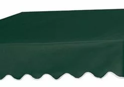 Sunsational 6' Traditional Door Canopy In A Box, Forest Green