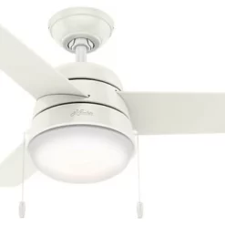 Hunter Fan Company Hunter 59301 36``Ceiling Fan Aker Fresh White