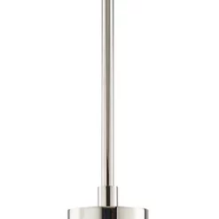 Hudson Valley Lighting Paoli 1-Light Pendant, Polished Nickel Finish, Small
