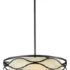 CHLOE Lighting, Inc. Chloe Lighting Gwen Transitional Oil Rubbed Bronze 3-Light Ceiling Pendant