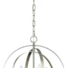 CHLOE Lighting, Inc. Chloe Lighting Osbert Industrial 4-Light Ceiling Pendant, Brushed Nickel