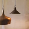 Kalalou, Inc. Tear Drop Pendant Lamp With Antique Rust Finish